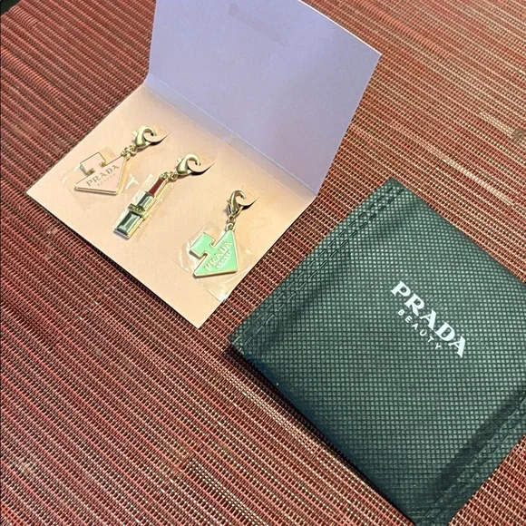 Prada Pink and Green Charms - Picture 7 of 8